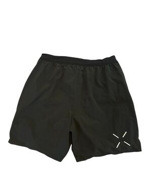 Ten Thousand The Distance Shorts Black Men's Medium 5" Lined Drawstring
